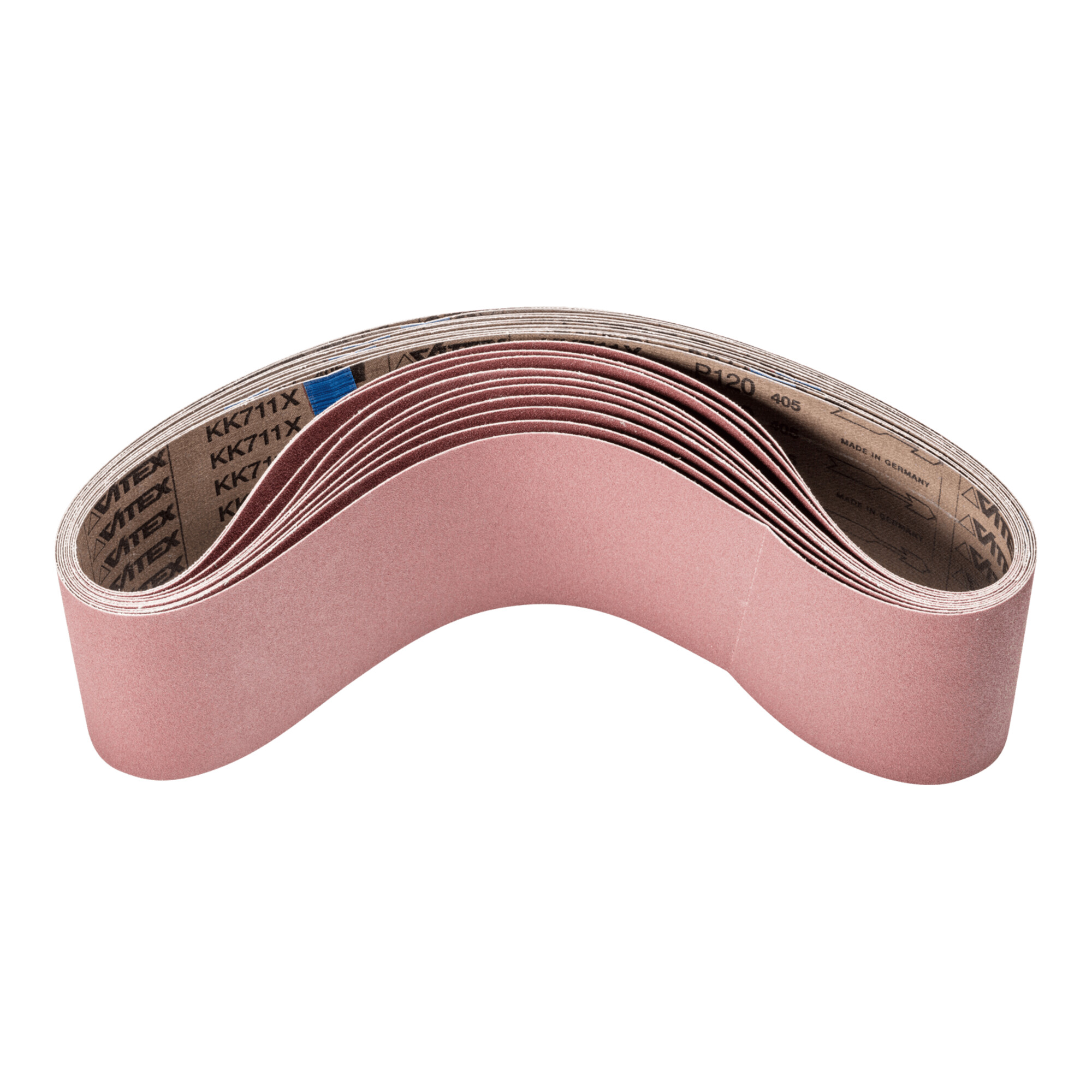PFERD TOOLS Korund Schleifband BA 100x920mm A120 für universelle Anwendung mit Bandschleifer
