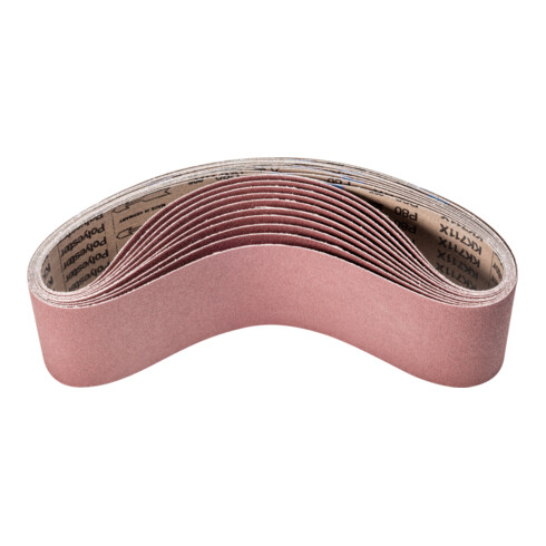 PFERD TOOLS Korund Schleifband BA 100x920mm A80 für universelle Anwendung mit Bandschleifer
