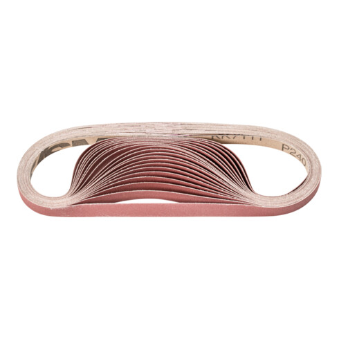 PFERD TOOLS Korund Schleifband BA 12x520mm A240 für universelle Anwendung mit Bandschleifer