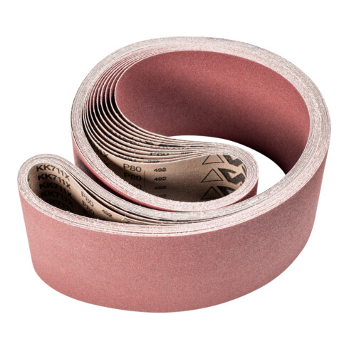PFERD TOOLS Korund Schleifband BA 150x2000mm A80 für universelle Anwendung mit Bandschleifer
