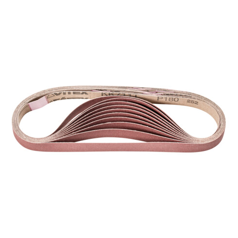 PFERD TOOLS Korund Schleifband BA 16x520mm A180 für universelle Anwendung mit Bandschleifer