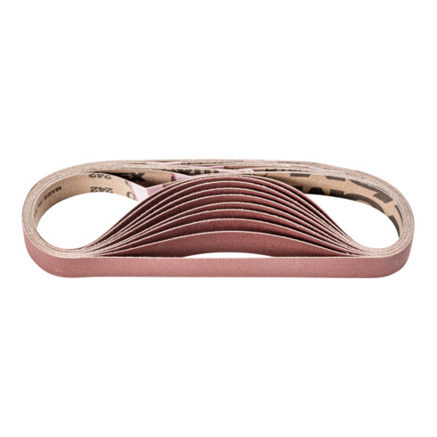 PFERD TOOLS Korund Schleifband BA 20x480mm A180 für universelle Anwendung mit Bandschleifer