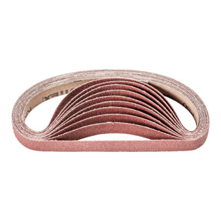 PFERD TOOLS Korund Schleifband BA 20x480mm A50 für universelle Anwendung mit Bandschleifer