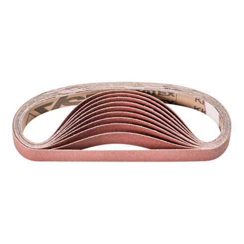 PFERD TOOLS Korund Schleifband BA 20x480mm A80 für universelle Anwendung mit Bandschleifer