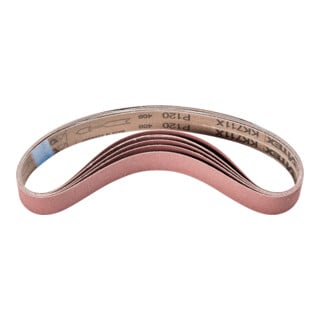 PFERD TOOLS Korund Schleifband BA 30x610mm A120 für universelle Anwendung mit Rohrbandschleifer