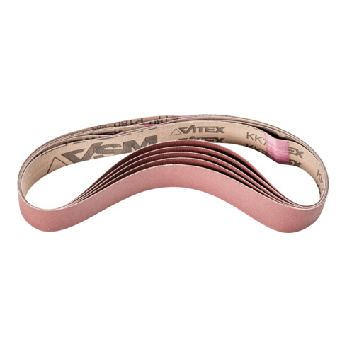 PFERD TOOLS Korund Schleifband BA 30x610mm A180 für universelle Anwendung mit Rohrbandschleifer