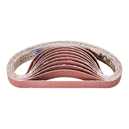 PFERD TOOLS Korund Schleifband BA 30x610mm A40 für universelle Anwendung mit Rohrbandschleifer