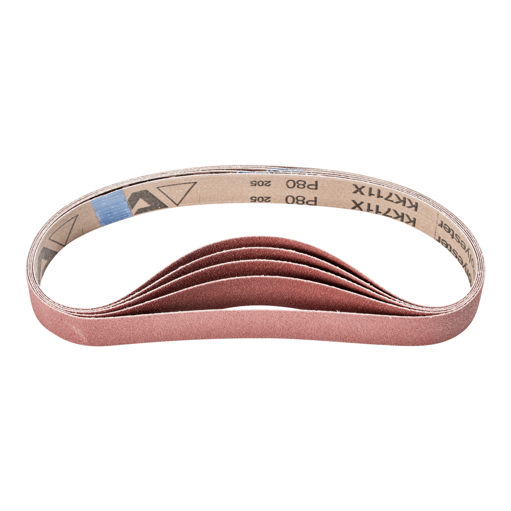 PFERD TOOLS Korund Schleifband BA 30x610mm A80 für universelle Anwendung mit Rohrbandschleifer