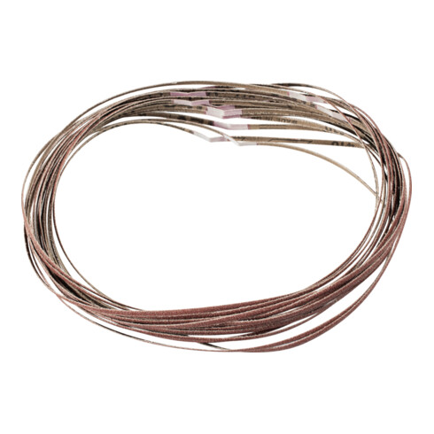 PFERD TOOLS Korund Schleifband BA 3x520mm A80 für universelle Anwendung mit Bandschleifer