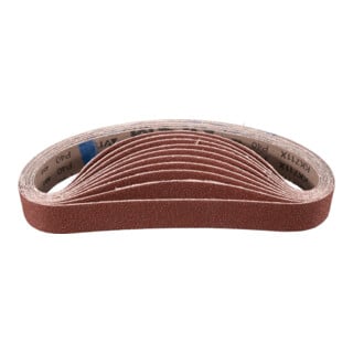 PFERD TOOLS Korund Schleifband BA 40x760 mm A40 für universelle Anwendung mit Rohrbandschleifer