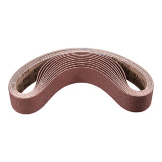 PFERD TOOLS Korund Schleifband BA 40x760 mm A60 für universelle Anwendung mit Rohrbandschleifer