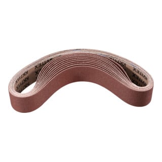 PFERD TOOLS Korund Schleifband BA 40x760 mm A80 für universelle Anwendung mit Rohrbandschleifer