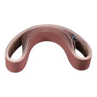 PFERD TOOLS Korund Schleifband BA 40x820 mm A120 für universelle Anwendung mit Rohrbandschleifer