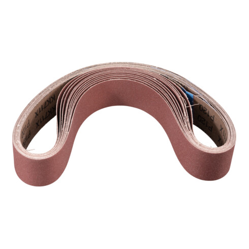 PFERD TOOLS Korund Schleifband BA 40x820 mm A120 für universelle Anwendung mit Rohrbandschleifer