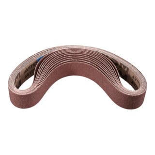 PFERD TOOLS Korund Schleifband BA 40x820 mm A60 für universelle Anwendung mit Rohrbandschleifer