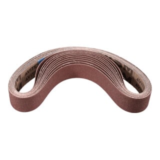 PFERD TOOLS Korund Schleifband BA 40x820 mm A60 für universelle Anwendung mit Rohrbandschleifer
