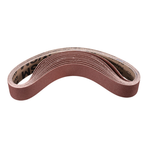 PFERD TOOLS Korund Schleifband BA 40x820 mm A80 für universelle Anwendung mit Rohrbandschleifer