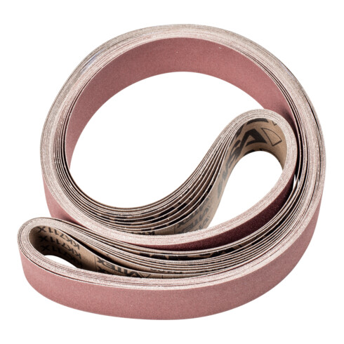 PFERD TOOLS Korund Schleifband BA 50x2000mm A120 für universelle Anwendung mit Bandschleifer