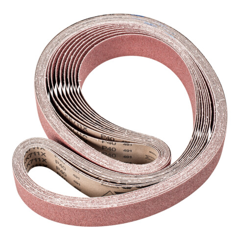 PFERD TOOLS Korund Schleifband BA 50x2000mm A40 für universelle Anwendung mit Bandschleifer