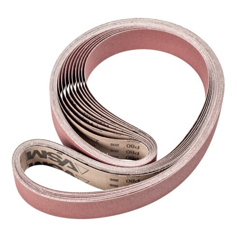 PFERD TOOLS Korund Schleifband BA 50x2000mm A80 für universelle Anwendung mit Bandschleifer