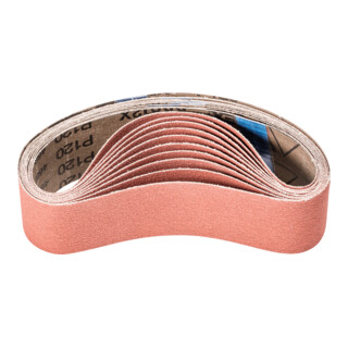 PFERD TOOLS Korund Schleifband BA 50x450mm A-COOL120 für Edelstahl-Schliff mit Rohrbandschleifer