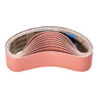 PFERD TOOLS Korund Schleifband BA 50x450mm A-COOL120 für Edelstahl-Schliff mit Rohrbandschleifer