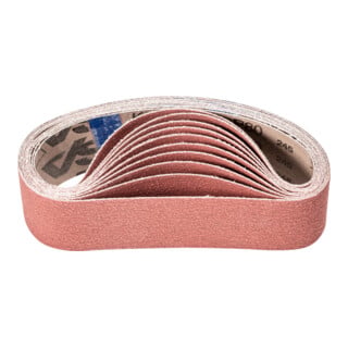 PFERD TOOLS Korund Schleifband BA 50x450mm A-COOL80 für Edelstahl-Schliff mit Rohrbandschleifer