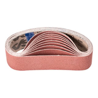 PFERD TOOLS Korund Schleifband BA 50x450mm A-COOL80 für Edelstahl-Schliff mit Rohrbandschleifer