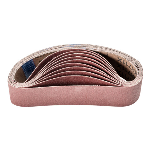 PFERD TOOLS Korund Schleifband BA 50x450mm A100 für universelle Anwendung mit Rohrbandschleifer