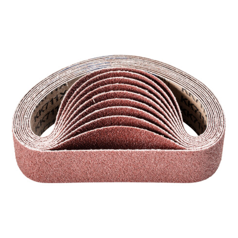 PFERD TOOLS Korund Schleifband BA 50x450mm A40 für universelle Anwendung mit Rohrbandschleifer