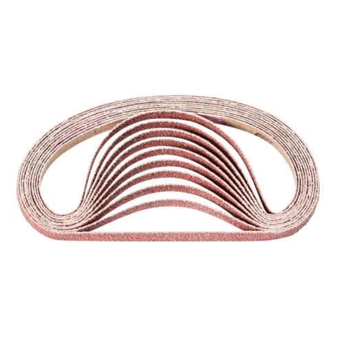 PFERD TOOLS Korund Schleifband BA 6x305 mm A60 für universelle Anwendung mit Bandschleifer (100)