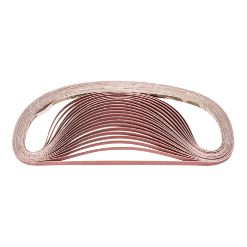 PFERD TOOLS Korund Schleifband BA 6x520mm A120 für universelle Anwendung mit Bandschleifer