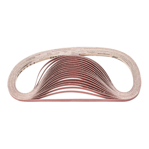 PFERD TOOLS Korund Schleifband BA 6x520mm A180 für universelle Anwendung mit Bandschleifer