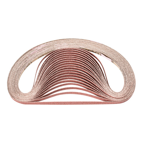 PFERD TOOLS Korund Schleifband BA 6x520mm A80 für universelle Anwendung mit Bandschleifer