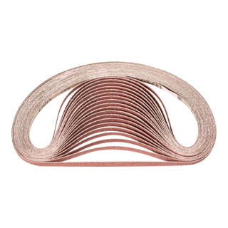 PFERD TOOLS Korund Schleifband BA 6x520mm A80 für universelle Anwendung mit Bandschleifer