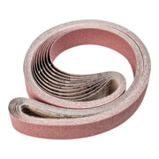 PFERD TOOLS Korund Schleifband BA 75x2500mm A36 für universelle Anwendung mit Bandschleifer