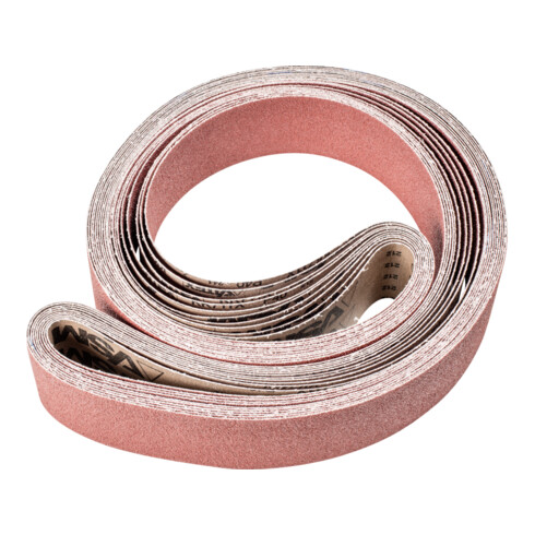 PFERD TOOLS Korund Schleifband BA 75x2500mm A40 für universelle Anwendung mit Bandschleifer