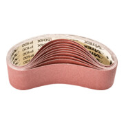 PFERD TOOLS Korund Schleifband BA 75x533 mm A100 für universelle Anwendung mit Bandschleifer