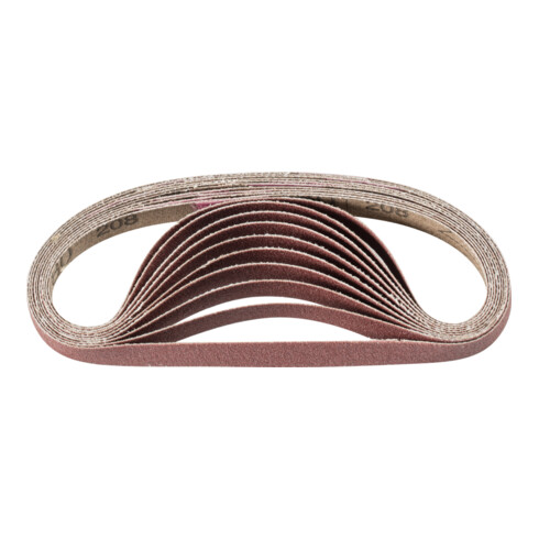 PFERD TOOLS Korund Schleifband BA 9x305 mm A180 für universelle Anwendung mit Bandschleifer