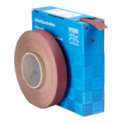 PFERD TOOLS Korund Schleifbandrolle Gewebe SBR Breite 25 mmxLänge 50m A320 für universelle Anwendung