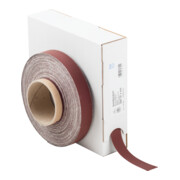 PFERD TOOLS Korund Schleifbandrolle Gewebe SBR Breite 25 mmxLänge 50m A800 für universelle Anwendung