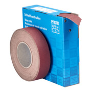 PFERD TOOLS Korund Schleifbandrolle Gewebe SBR Breite 38 mmxLänge 25m A100 für universelle Anwendung