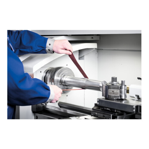 PFERD TOOLS Korund Schleifbandrolle Gewebe SBR Breite 40mmxLänge 50m A80 für universelle Anwendung