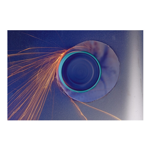 PFERD TOOLS Korund Schleifhülse GSB Zylindrisch Ø 45x30mm A-COOL150 für kühlen Schliff auf Edelstahl