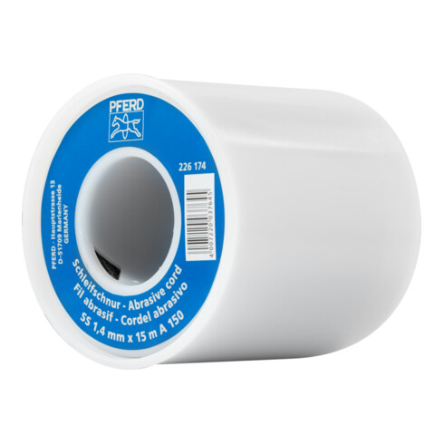 PFERD TOOLS Korund Schleifschnur AC Ø 1,4 mmx15 m A150 für Werkzeug- und Formenbau