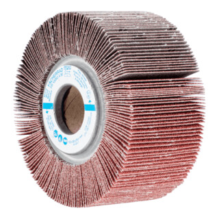PFERD TOOLS Lamellenschleifrad FR Ø 100x50mm Bohrung Ø 25,4 mm A80 für universelle Anwendung