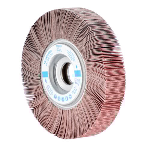 PFERD TOOLS Lamellenschleifrad FR Ø 150x30mm Bohrung Ø 25,4 mm A150 für universelle Anwendung