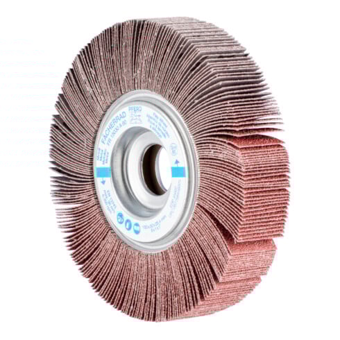 PFERD TOOLS Lamellenschleifrad FR Ø 150x30mm Bohrung Ø 25,4 mm A60 für universelle Anwendung