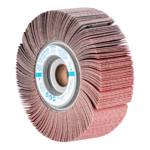 PFERD TOOLS Lamellenschleifrad FR Ø 150x50mm Bohrung Ø 25,4 mm A80 für universelle Anwendung