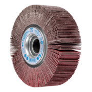 PFERD TOOLS Lamellenschleifrad FR Ø 150x50mm Bohrung Ø 25,4 mm CO-COOL120 für kühlen Schliff auf Edelstahl